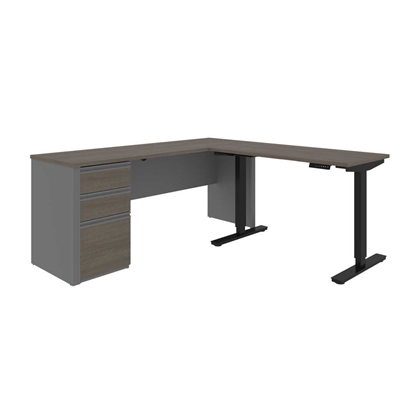 Picture of Bestar 99885 Sit Stand Desk