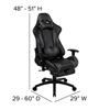 Picture of X30 Grey Gaming Chair Racing Office Ergonomic Computer Chair