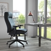 Picture of Boss B730-BK Caressoft Executive High Back Chair w/ Adjustable Arms
