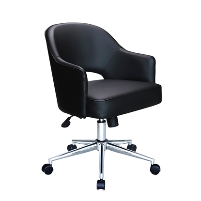 Picture of Boss B486C-BK Black Vinyl Task Chair