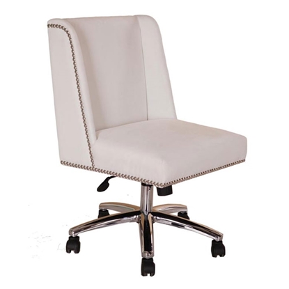 Picture of Boss B586C-WV Decorative Task Chair-White