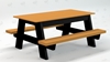 Picture of Jayhawk Plastics  PB_KPlC4 Kids Picnic Table