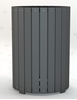 Picture of Jayhawk Plastics  PB32R_HD Heavy-Duty Round 32 Gallon Trash Receptacle