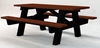 Picture of Jayhawk Plastics  PBAPlC6 A Frame 6' Picnic Table