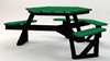 Picture of Jayhawk Plastics  PB6HEX 6' Outdoor Picnic Table