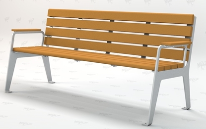 Picture of Plaza Bench P/N PB6 _PLZ