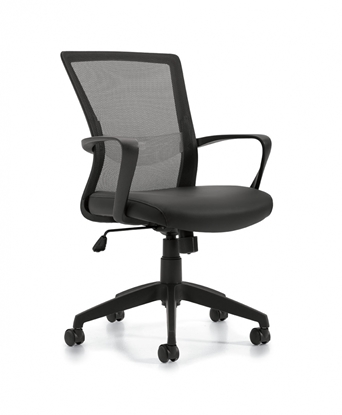 Picture of OTG10705B Mesh Medium Back Tilter Conference Chair