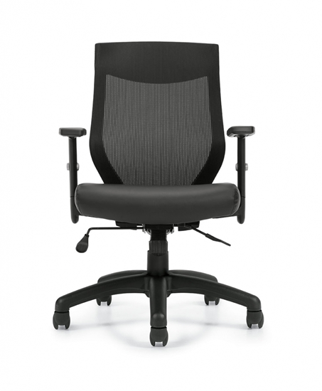 Picture of OTG10704B Mesh Back Synchro-Tilter Office Chair