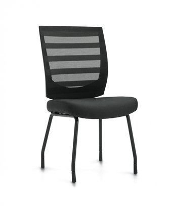 Picture of OTG10706B Low Back Mesh Back Guest Chair