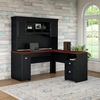 Picture of Bush WC53930 L Shaped Desk with Hutch