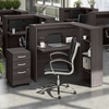 Picture of Studio C 48W x 48D Corner Desk and 3 Drawer Mobile Pedestal