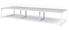 Picture of Pivit Frame 60" Workstation Benching 6-Pack