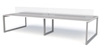 Picture of Pivit Frame 72" Workstation Benching 4-Pack