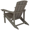Picture of Charlestown Commercial All-Weather Poly Resin Wood Grey Adirondack Chair