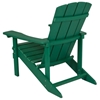 Picture of Charlestown Commercial All-Weather Poly Resin Wood Green Adirondack Chair