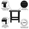 Picture of Charlestown Poly Resin Wood Adirondack Side Table