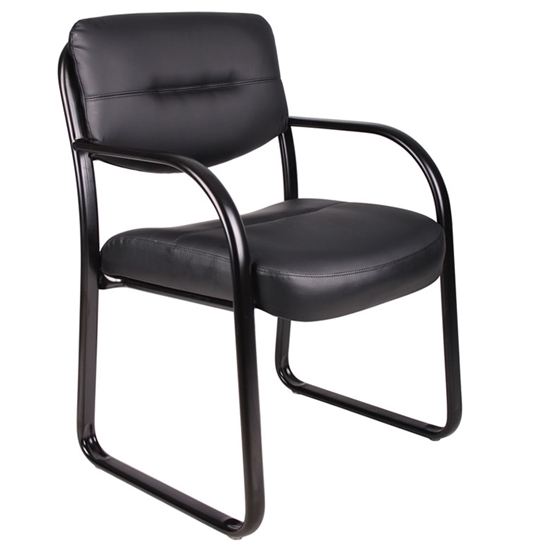 Picture of Boss B9529 Leather Guest Office Chair