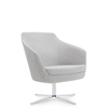 Picture of Drift 8034 Low Back Arm Chair, Chrome Swivel Base