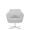 Picture of Drift 8034 Low Back Arm Chair, Chrome Swivel Base