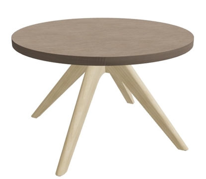 Picture of Drift™ 26" Round Table, Wood Base