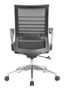 Picture of Boss B6566AL-BK Mesh Back Task Chair, Aluminum Arms/Base