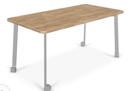 Picture of AKT 60"w Butcher Block Table/Desk