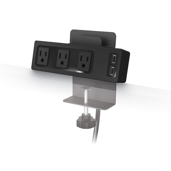 Picture of Clamp Mount Outlet & USB Charger