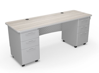 Picture of Avid 72"w x 30"d Double Pedestal Desk