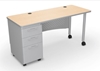 Picture of Avid 60"w  x 24"d Single Pedestal Desk