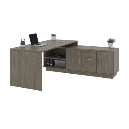 Picture of Bestar 115855 Equinox L Shaped Desk