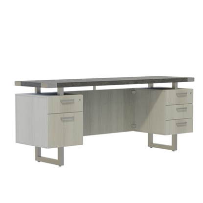 Picture of Mirella MRCBF7220  Double Pedestal Credenza