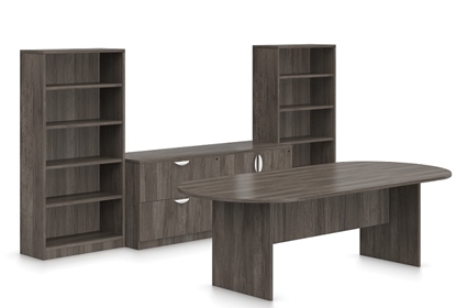 Picture of Offices to Go SL9544RS 8 ft Conference Room Table Package