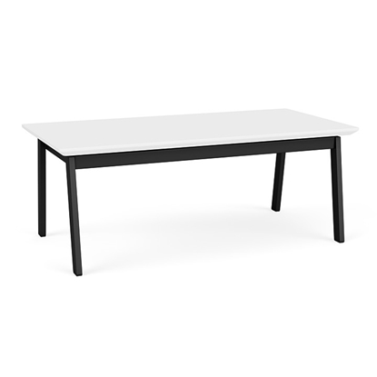 Picture of Lesro NP0841 Newport Coffee Table with Solid Surface Top