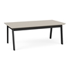 Picture of Lesro NP0841 Newport Coffee Table with Solid Surface Top