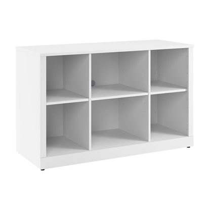 Picture of Bush Business Furniture HHB148WH 48W Storage Bookcase