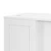 Picture of Bush Business Furniture HHD001WH 72W x 30D Breakfront Desk with 42W Return and 3 Drawer Mobile File