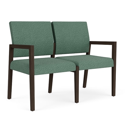 Picture of Lesro Brooklyn BK2101 Fabric Upholstered 2 Seat Sofa