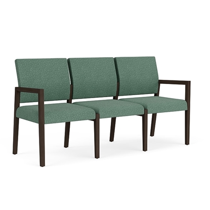 Picture of Lesro Brooklyn BK3101 Fabric Upholstered 3 Seat Sofa