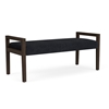 Picture of Lesro Brooklyn BK2001 Fabric Upholstered 2 Seat Bench