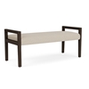 Picture of Lesro Brooklyn BK2001 Fabric Upholstered 2 Seat Bench