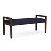 Picture of Lesro Brooklyn BK2001 Fabric Upholstered 2 Seat Bench