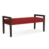Picture of Lesro Brooklyn BK2001 Fabric Upholstered 2 Seat Bench