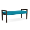 Picture of Lesro Brooklyn BK2001 Fabric Upholstered 2 Seat Bench