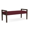 Picture of Lesro Brooklyn BK2001 Fabric Upholstered 2 Seat Bench