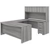 Picture of Bush Business Furniture Studio C STC003 72W x 36D U Shaped Desk with Hutch and Mobile File Cabinet