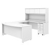 Picture of Bush Business Furniture Studio C STC003 72W x 36D U Shaped Desk with Hutch and Mobile File Cabinet