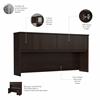 Picture of Bush Business Furniture Studio C STC003 72W x 36D U Shaped Desk with Hutch and Mobile File Cabinet