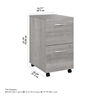 Picture of Bush Business Furniture Studio C SCF116 Drawer Mobile File Cabinet
