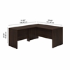 Picture of Bush Business Furniture Studio C STC050 60W x 30D L Shaped Desk with 42W Return