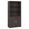 Picture of Studio C STC015 Tall 5 Shelf Bookcase with Doors
